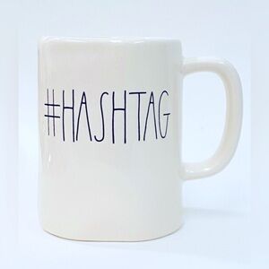 NEW Rae Dunn # Hashtag Mug